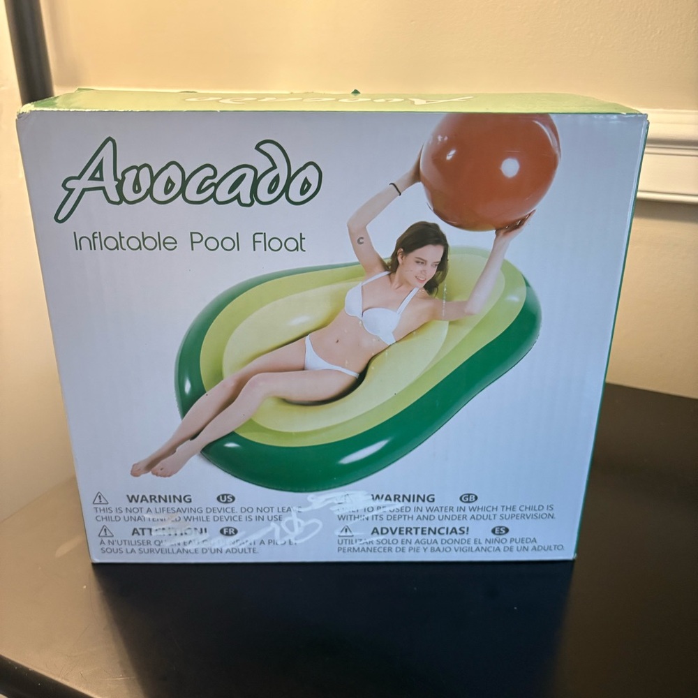 Avocado Pool Float NEW